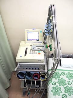 心電図検査と血圧脈波検査